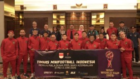 Kemenpora Resmi Lepas Timnas Minifootball Indonesia ke Piala Dunia 2025 di Azerbaijan