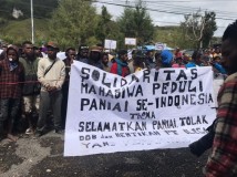 Mahasiswa dan Masyarakat Paniai Gelar Aksi Tolak Pemekaran Daerah Otonomi Baru dan Eksploitasi Tanah Adat