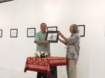 "Dari Gereja ke Gereja": Pameran Sketsa Romo Mudji Sutrisno di Balai Budaya Jakarta   