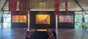 "MULAK" Pameran Tunggal Rotua Magdalena Pardede, Sebuah Perayaan Keindahan dan Warisan Batak