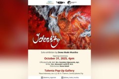 Pameran Tunggal "Identity" Dewa Made Mustika di Talenta Pop-Up Gallery, Plaza Indonesia