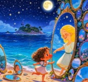 Dongeng Anak Narasinetwork Pulau Cermin Tempat Mia Belajar Jadi Diri Sendiri