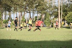 Lanud RSA Natuna Sepak Bola untuk Jaga Mental dan Fisik Prajurit