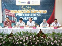112 Pengurus Koperasi Kelurahan Merah Putih Ikuti Pelatihan