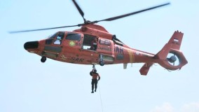 Armada Helikopter Dikerahkan untuk Distribusi Logistik dan Pemantauan Dampak Bencana