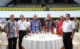 Wali Kota Jakarta Pusat Arifin Hadiri Sarasehan Forum Sahabat Proklim DKI Jakarta di Auditorium BMKG