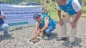 Tiga Program TJSL PLN Diluncurkan di Kampung Adat Kuta Ciamis