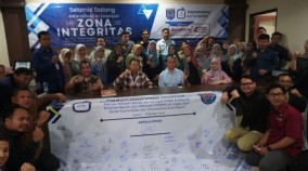 Dinas Komunikasi dan Informatika Kota Depok Mencanangkan Zona Integritas Menuju WBK dan WBBM