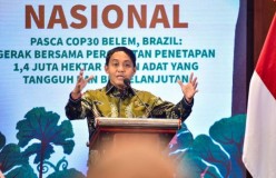 Perubahan Mendasar dalam Pengelolaan Hutan Diimbau Menhut Target 1,4 Juta Hektar Hutan Adat Ditetapkan