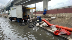 Jakarta Utara Respons Cepat Genangan Rob di Jalan RE Martadinata Berhasil Diselesaikan 