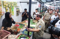 Pasar Kombongan Jakarta Pusat Dibuka Hadirkan Layanan Pembayaran Digital
