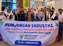 SMK Dinamika Pembangunan 2 Jakarta Kunjungi Kemenko Perekonomian Pelajari Kebijakan Ekonomi Nasional