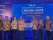TVS Motor Indonesia Capai Produksi 1 Juta Unit Kendaraan