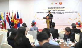 ASEAN Secretary-General Presides Over IAI Attachment Officers' Graduation