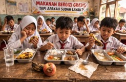 Menu Makanan Bergizi Gratis Banyak Disorot, Orang Tua Murid Upload Buah-Buahan Busuk