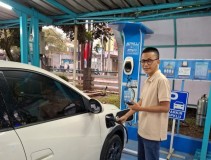 SPKLU Baleendah Jadi Andalan Pemudik, Pengguna Mobil dan Motor Listrik Meningkat