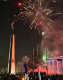 Persib Juara Liga Ribuan Pendukung Padati Kawasan Tugu Kujang Bogor Hingga Jalur Penghubung