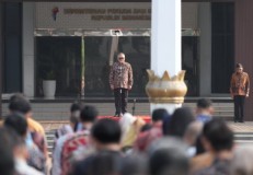 Sesmenpora Pimpin Upacara Harganas Ke-33 Ajak Perkuat Peran Keluarga untuk SDM Berkualitas