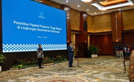 Pelantikan Tiga Pejabat Baru Lengkapi Jajaran Eselon I Kementerian Keuangan