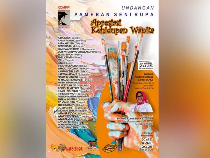 Pameran Seni Rupa "Apresiasi Kehidupan Wanita" : Ekspresi, Refleksi, dan Inspirasi