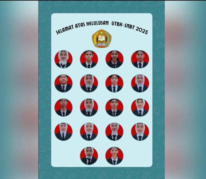 SMAN 2 Jorong Cetak Prestasi "17 Siswa Diterima di PTN melalui UTBK-SNBT 2025"