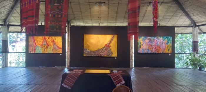 "MULAK" Pameran Tunggal Rotua Magdalena Pardede, Sebuah Perayaan Keindahan dan Warisan Batak