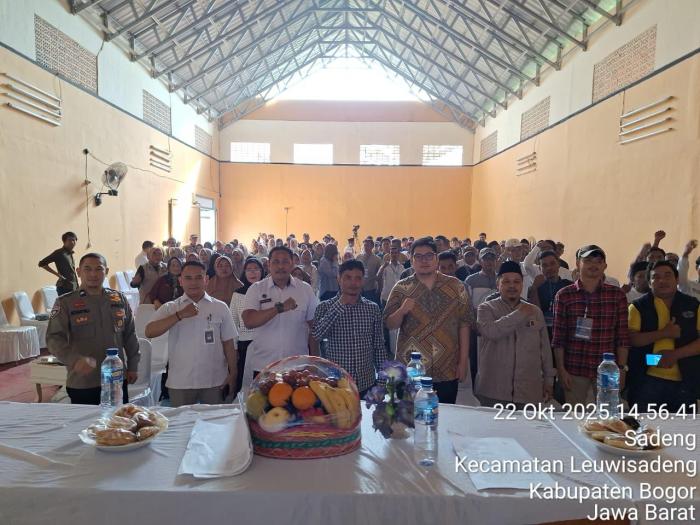 Program MBG Menyapa Warga Bogor, Dorong Percepatan Dapur Bergizi di Desa Lewisadeng