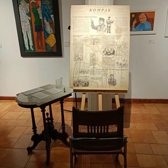 Dari Palmerah untuk Indonesia : Pameran Seni yang Mengungkap Semangat Kompas Gramedia