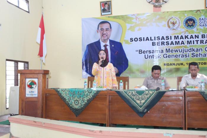 Program Makan Bergizi Gratis Kembali Hadir di Nganjuk, Dorong Kesadaran Gizi dan Ketahanan Pangan Lokal