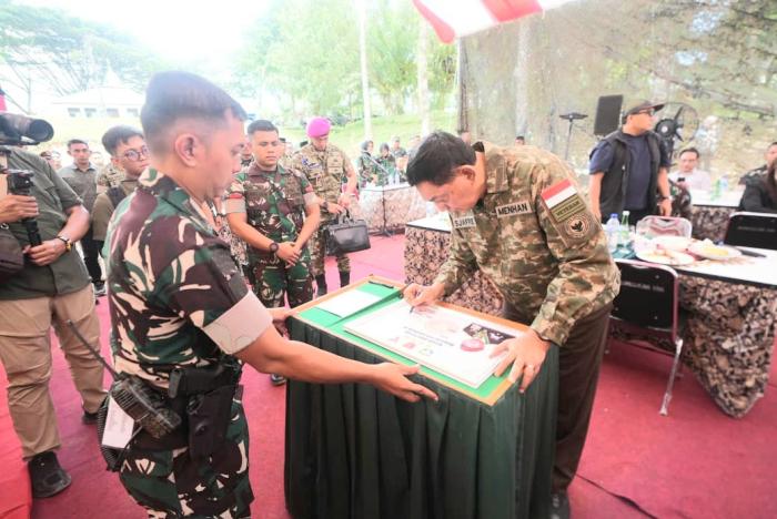 Kunjungan Kerja Menhan RI ke Aceh Fokus pada Pembinaan Satuan Teritorial