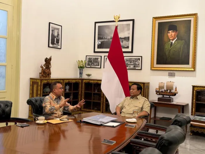 Pertemuan di Istana Merdeka Presiden Prabowo dan Wakil Ketua DPR Fokus pada Program Strategis