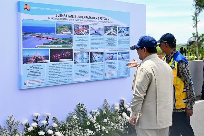 Konektivitas Nasional Semakin Kuat Presiden Prabowo Resmikan Empat Infrastruktur Unggulan