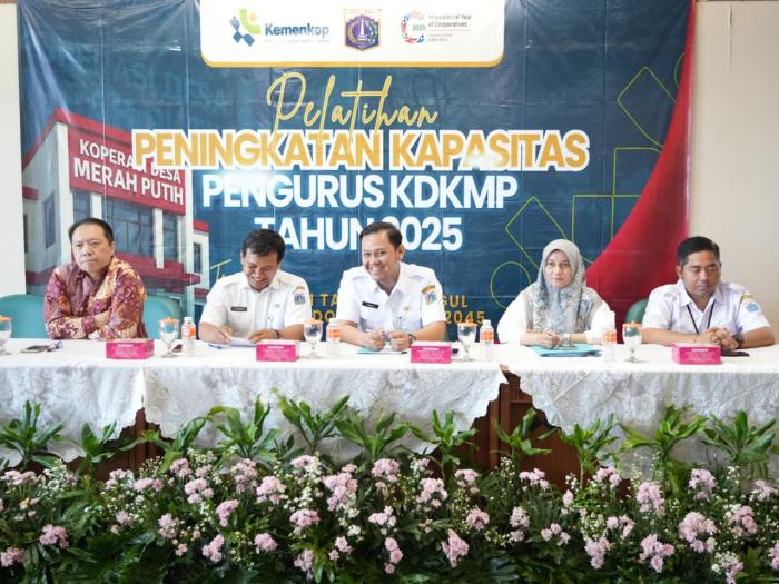 112 Pengurus Koperasi Kelurahan Merah Putih Ikuti Pelatihan