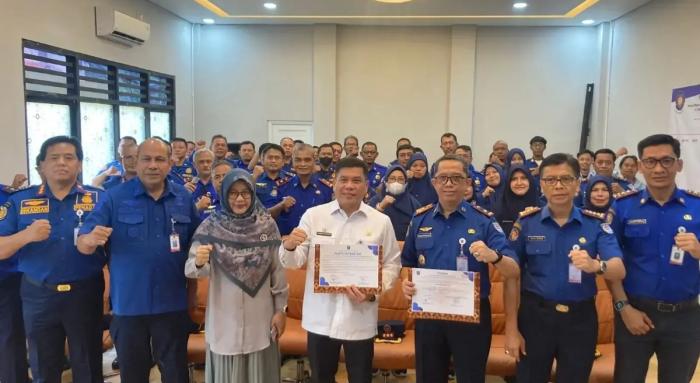 Damkar Kota Depok Mencanangkan Zona Integritas di Seluruh Wilayah Kerja
