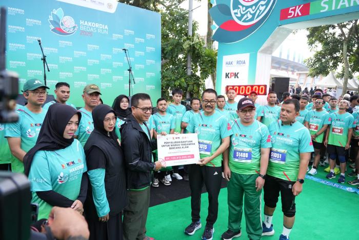 Hakordia Bedas Run 2025: Kabupaten Bandung Tegaskan Komitmen Bersih dan Berintegritas