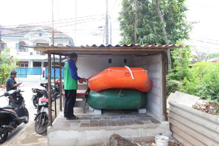 Siaga Bencana Hidrometeorologi Wagana RW 06 Ciledug Indah Siap Hadapi Banjir