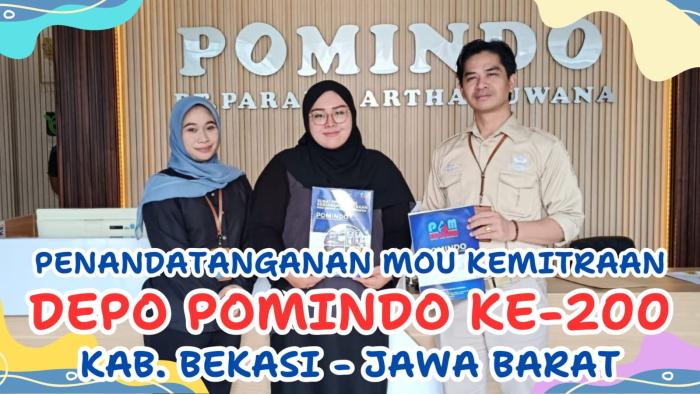 POMINDO Resmikan Depo ke-200 di Bekasi, Kokohkan Posisi Jaringan Pom Minyak Goreng Terbesar di Indonesia