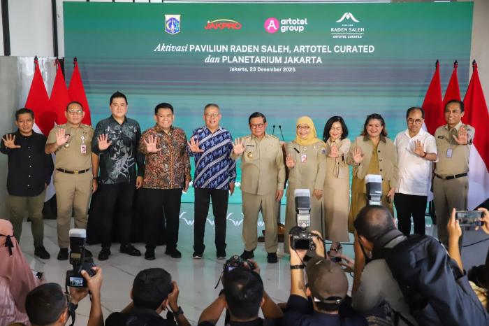 Resmikan Paviliun Raden Saleh dan Planetarium Jakarta Pemprov DKI Dorong Ekosistem Seni dan Edukasi