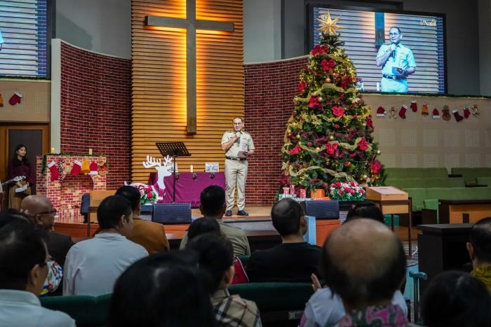 Natal di Jakarta Pusat Arifin Sampaikan Pesan Toleransi dan Syukur Terhadap Karunia Kemajemukan