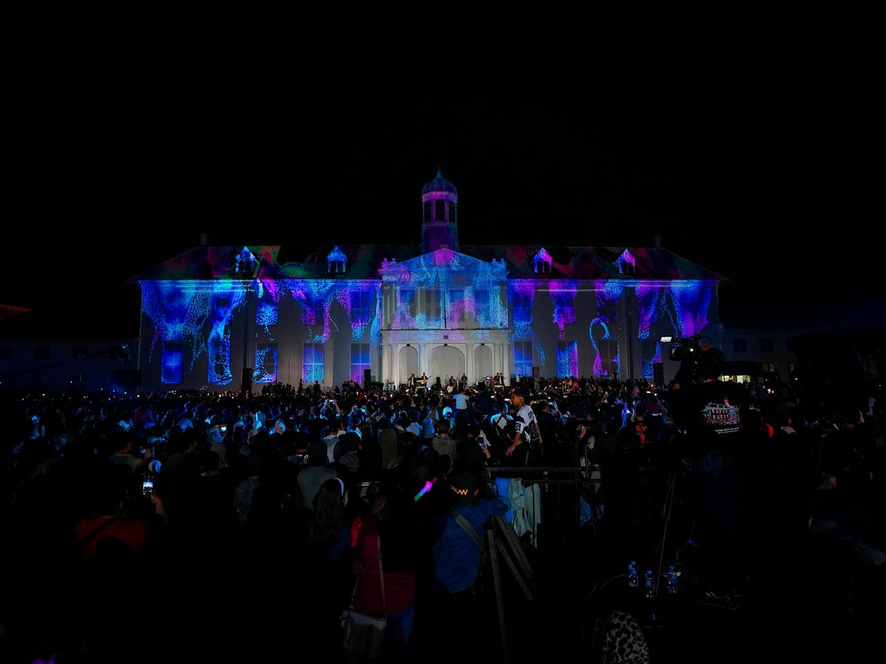 Kota Tua Jakarta Bersinar dengan Jakarta Light Festival Menyambut Tahun Baru 2026