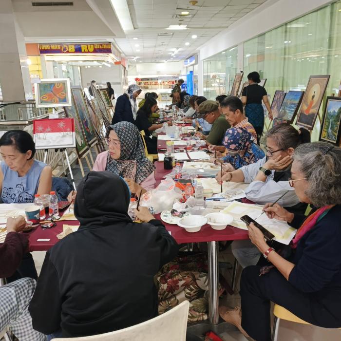 Komunitas Perupa Perempuan Indonesia Buka KOMPPI Art Space di Tamini Square Mall Jakarta Timur