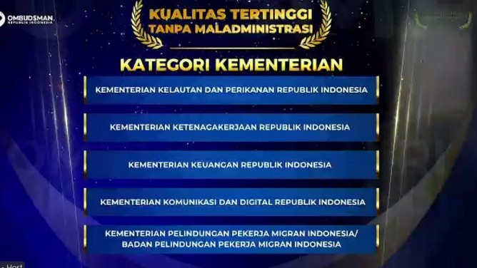 Kemkomdigi Sabet Peringkat Keempat Nasional dalam Penilaian Kualitas Layanan Publik