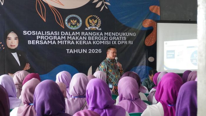 Sosialisasi Program Makan Bergizi Gratis Hadir di Desa Kertajaya Cianjur