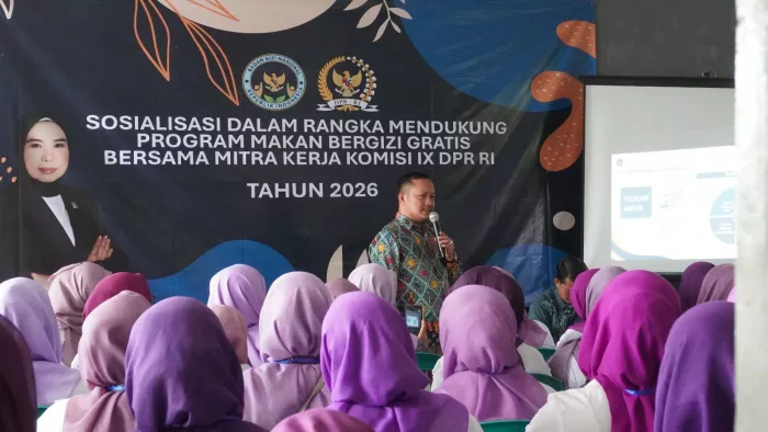 Sosialisasi Program Makan Bergizi Gratis Hadir di Desa Kertajaya Cianjur