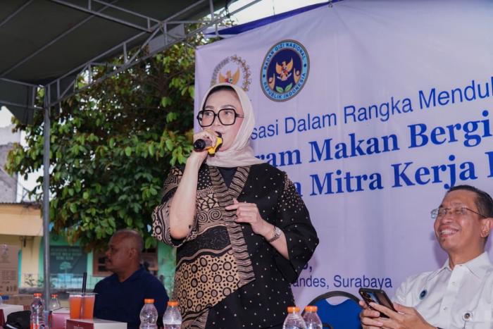 Lucy Kurniasari Apresiasi Dukungan Semua Pihak Terhadap Program MBG di Kota Surabaya