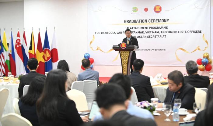 ASEAN Secretary-General Presides Over IAI Attachment Officers Graduation