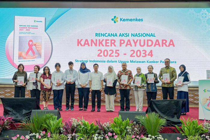 Kemenkes RI Luncurkan Rencana Aksi Nasional Kanker Payudara 2025–2034 dalam Rangka Menurunkan Angka Kematian