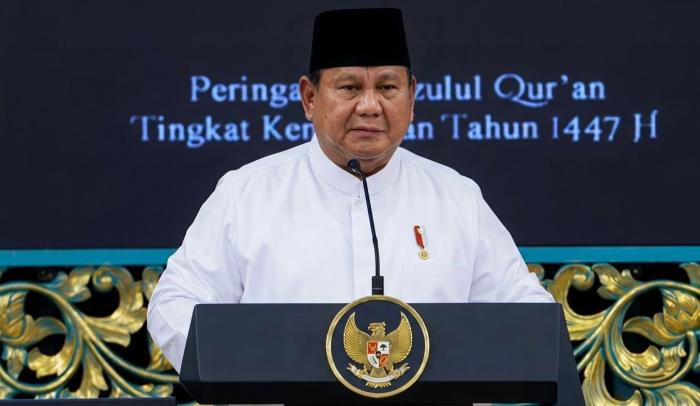 Presiden Prabowo Soroti Korupsi Sebagai Ancaman Bagi Negara dalam Peringatan Nuzulul Qur’an 1447 H