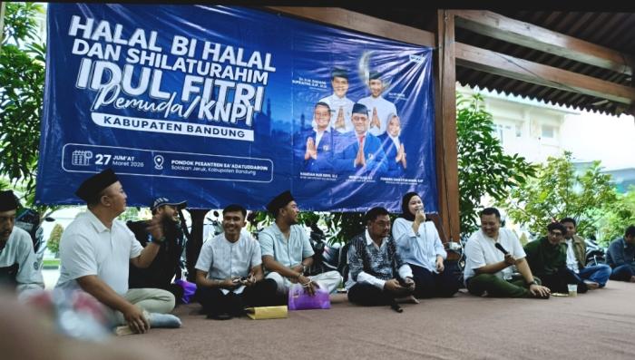 Pemuda KNPI Kabupaten Bandung Hangatkan Silaturahmi Lewat Halal Bihalal Penuh Kebersamaan