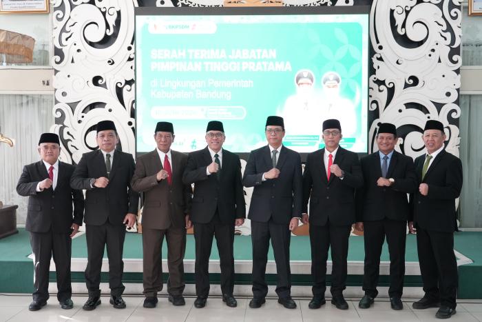 4 Pejabat Tinggi Pratama Baru Dilantik di Lingkungan Pemkab Bandung, Ini Kata KDS